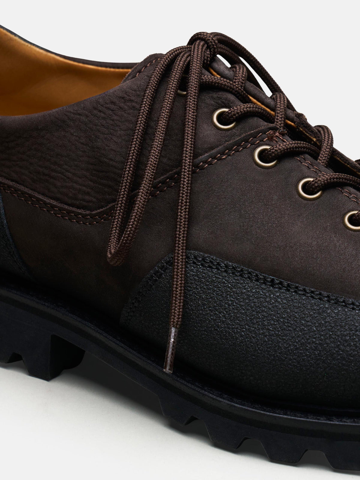 The Hybrid Hiker Sneaker - Brown Nubuck